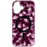 iPhone 16 iDeal Of Sweden Clear Deksel - MagSafe Kompatibel - Cherry Crush