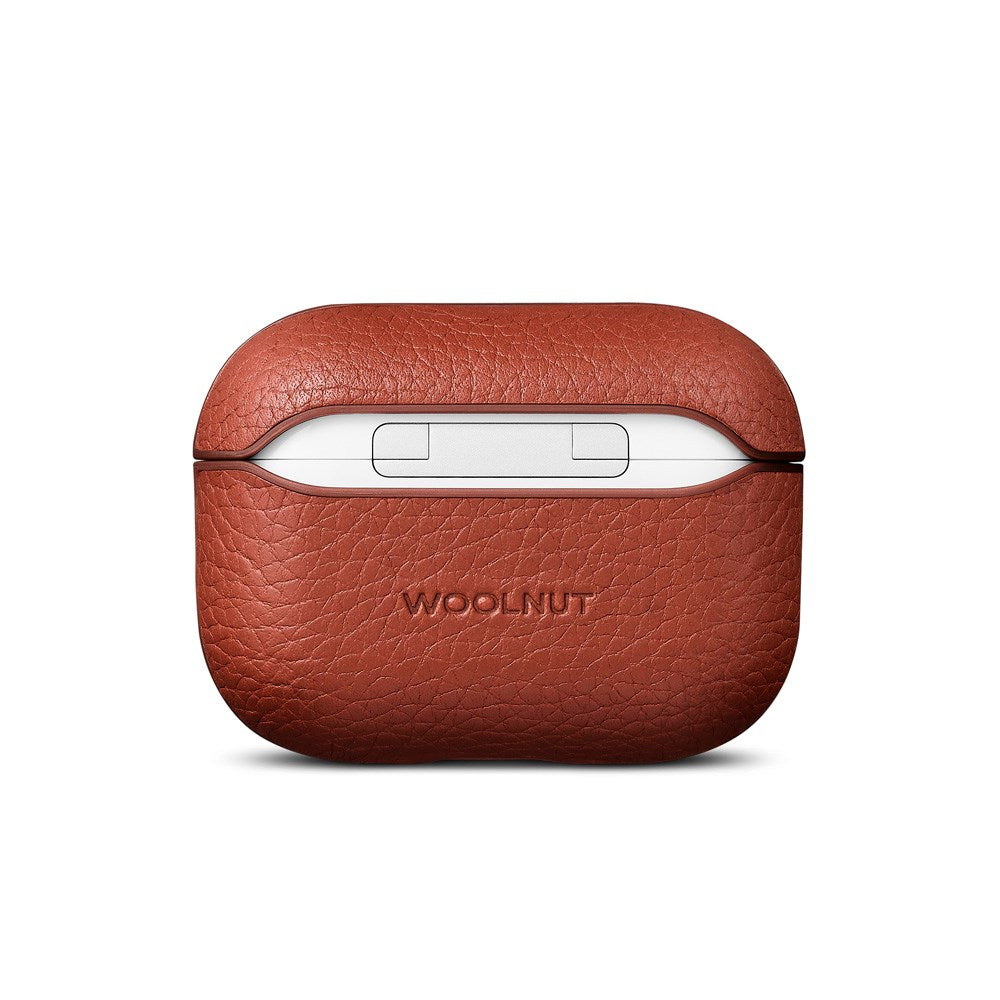 WOOLNUT Apple AirPods Pro (3. gen.) Ekte Skinn Deksel - Brun