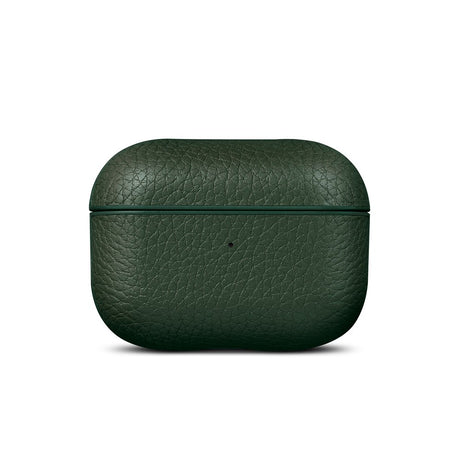 WOOLNUT Apple AirPods Pro (3. gen.) Ekte Skinn Deksel - Grønn