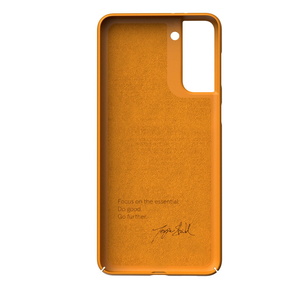 Nudient Thin Case V3 Samsung Galaxy S21+ (Plus) Deksel - Saffron Yellow