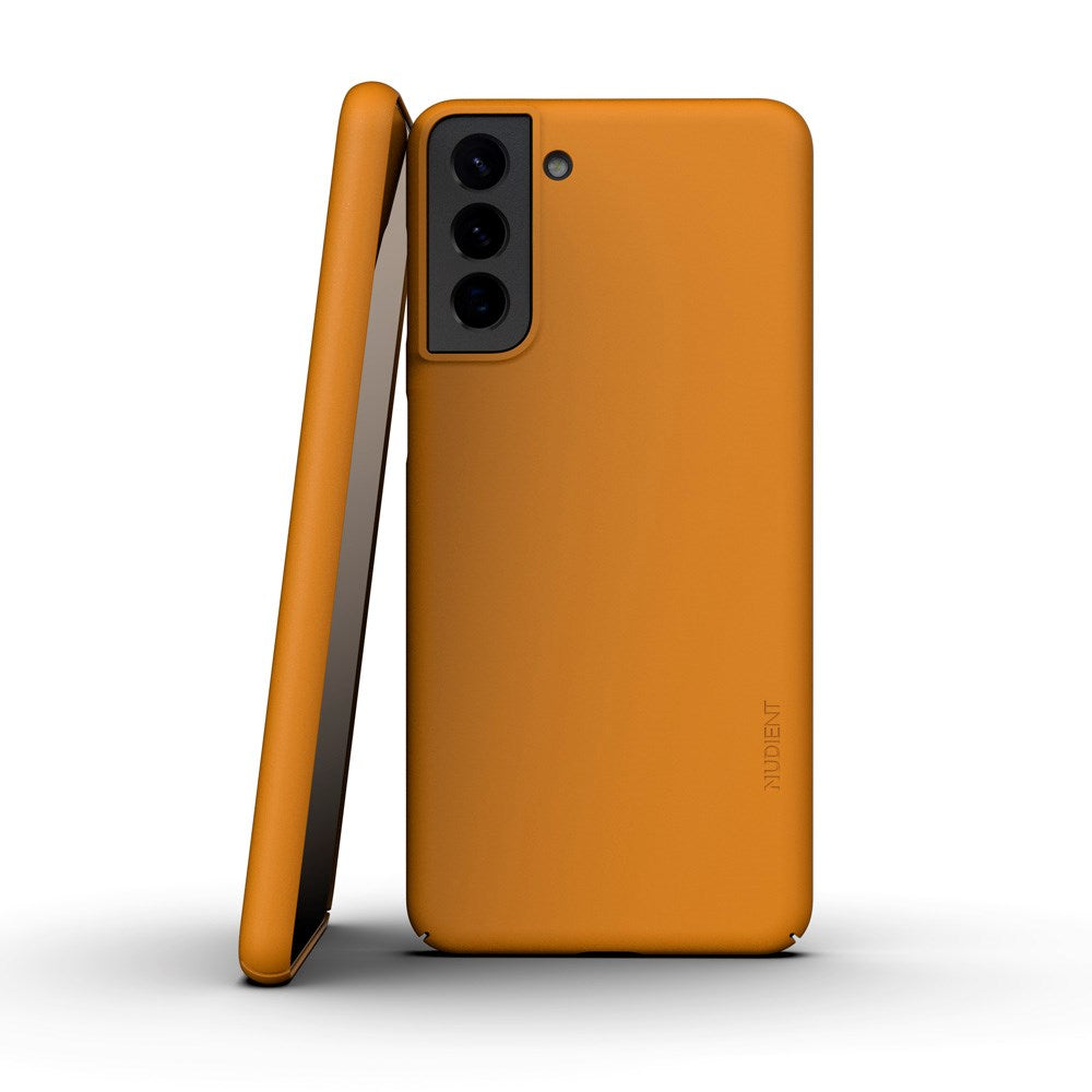 Nudient Thin Case V3 Samsung Galaxy S21+ (Plus) Deksel - Saffron Yellow