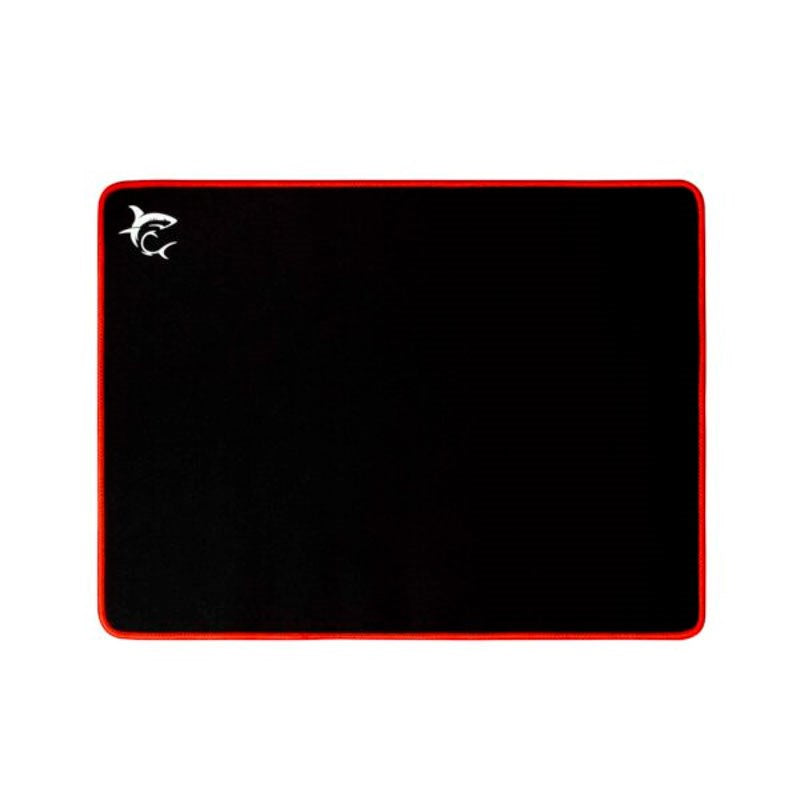 White Shark RED KNIGHT Gaming Musematte - 400 x 300 mm - Svart / Rød
