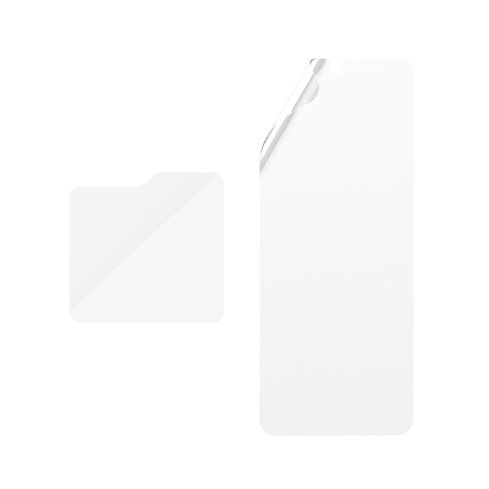 Samsung Galaxy Z Flip7 FE / Flip6 PanzerGlass FlipFoldFlex Skjermbeskyttelse - Platinum Strength - Gjennomsiktig