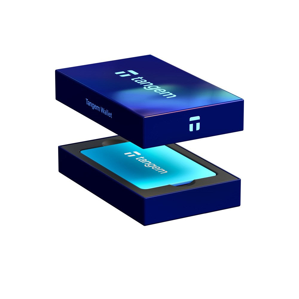 Tangem Wallet Card - 3 stk - Electric Night