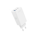 Hune Huron 65W Vegglader med 2 x USB-C 1 x USB-A - Hvit