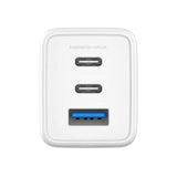 Hune Huron 100W Vegglader med 2 x USB-C 1 x USB-A - Hvit