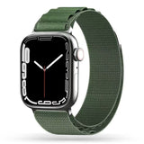 Apple Watch (44/SE/45/46/49mm) Tech-Protect Nylon Pro Rem - Grønn