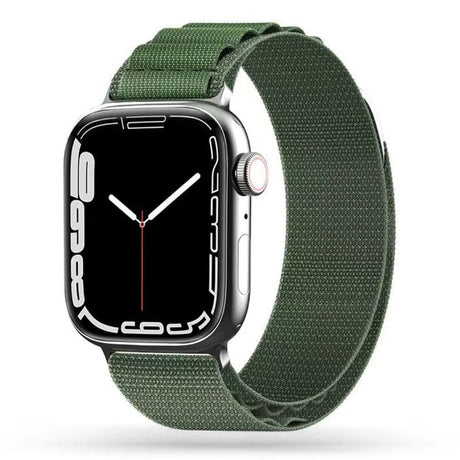 Apple Watch (44/SE/45/46/49mm) Tech-Protect Nylon Pro Rem - Grønn