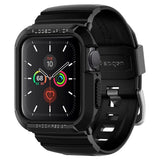 Apple Watch (40/SE/41MM) Spigen Rugged Armor Pro Deksel - Svart