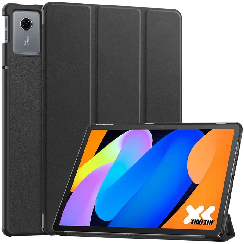 Lenovo Idea Tab 11 EIDERWOOD Kunstskinn Flipp Deksel - Svart