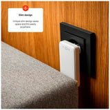 Fixed Slim GaN USB-C Lader - 2 Porter - Hurtiglading - Hvit