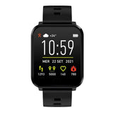 SBS Beat Spirit Smartwatch m. Søvnsporer & Skritteller - IP68 - Svart