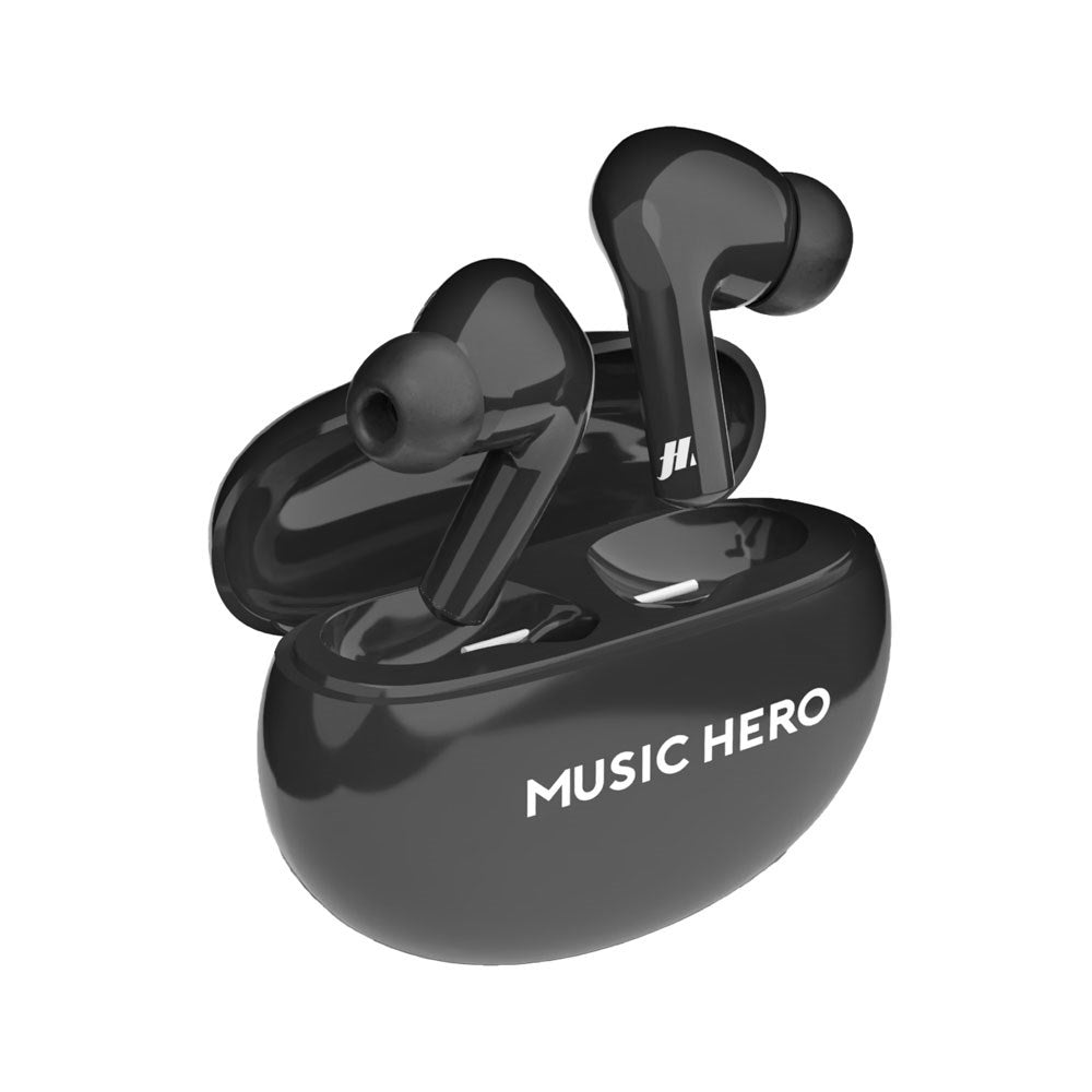 MUSIC HERO X-BEAT True Wireless In-Ear Hodetelefoner - Svart