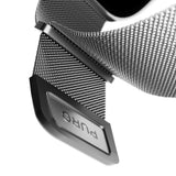 Apple Watch (38/40/SE/41/42mm) Puro MILANESE Rustfritt Stål Klokkerem - Argento