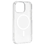 iPhone 15 Pro Max Puro Lite Mag Deksel - MagSafe-Kompatibel - Gjennomsiktig / Hvit