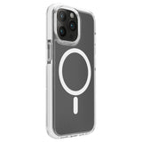 iPhone 15 Pro Puro Lite Mag Pro Deksel - MagSafe Kompatibel - Gjenomsiktig / Hvit