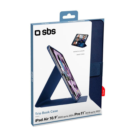 SBS iPad Air 11-10.9" (2026-2020) Book Pro Case - Blå