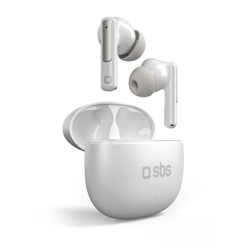 SBS - True Wireless Hodetelefoner m. AI - Hvit