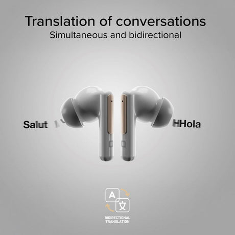 SBS - True Wireless Hodetelefoner m. AI - Hvit