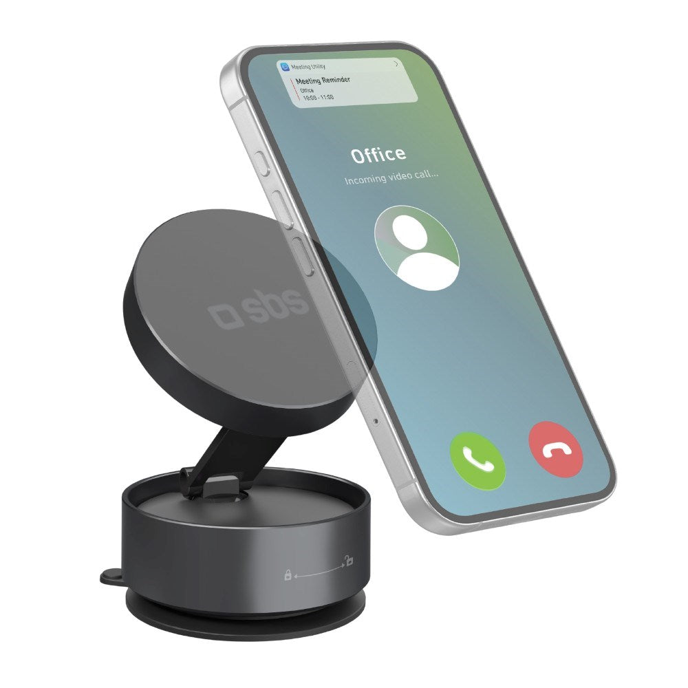 Mobilholder med MagSafe – Sugekopp
