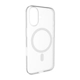 iPhone 17 PURO LITE MAG Hybrid Deksel - MagSafe Kompatibel - Gjennomsiktig / Hvit