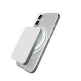iPhone 17 PURO LITE MAG Hybrid Deksel - MagSafe Kompatibel - Gjennomsiktig / Hvit