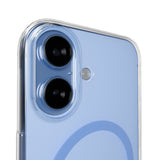iPhone 17 PURO LITE MAG Hybrid Deksel - MagSafe Kompatibel - Gjennomsiktig / Blå