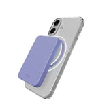 iPhone 17 PURO LITE MAG Hybrid Deksel - MagSafe Kompatibel - Gjennomsiktig / Lilla
