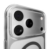 iPhone 17 Pro Max PURO LITE MAG Hybrid Deksel - MagSafe Kompatibel - Gjennomsiktig / Grå