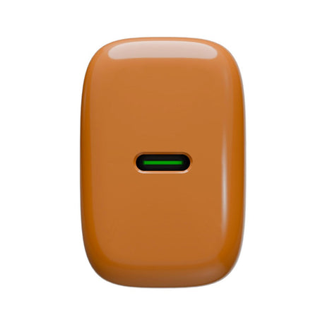 Puro Pro Lite Vegglader 30W med 1 x USB-C & Power Delivery - Oransje