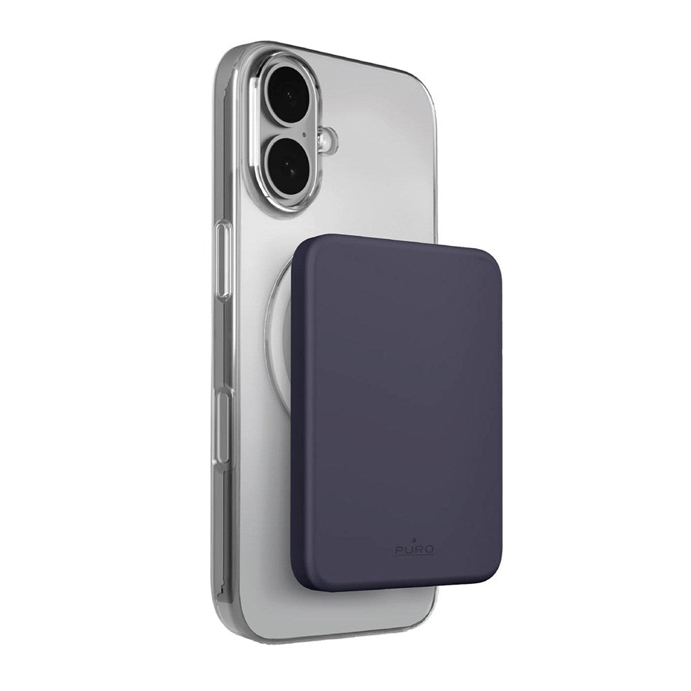 Puro MagSafe Powerbank 4200mAh med USB-C - Mørk Blå