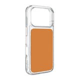 iPhone 17 Pro PURO Clear Mag eDksel – Gjennomsiktig / Oransje