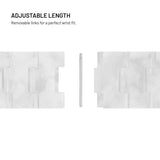 Fixed Universal Quick Release Harpiks Smartklokkerem (18mm) - Hvit