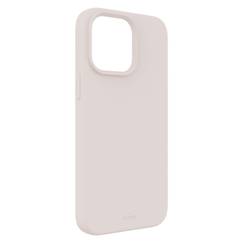 iPhone 14 Pro Puro Icon Mag Silikon Deksel - MagSafe Deksel - Pink