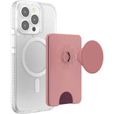POPSOCKETS PopWallet Clay MagSafe Kortholder - Stativ & Grep