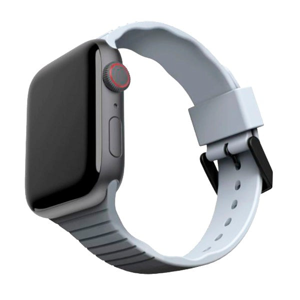 Apple Watch (42/44/SE/45/46/49mm) UAG [U] Aurora Silikon Rem - Soft Blue