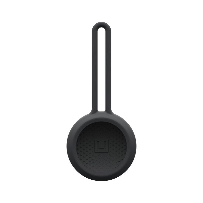 AirTag 1. & 2. Gen. UAG [U] Dot Series Loop Silikon Deksel med Stropp - Svart