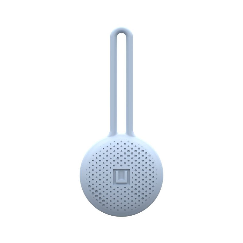 AirTag 1. & 2. Gen. UAG [U] Dot Series Loop Silikon Deksel med Stropp - Soft Blue