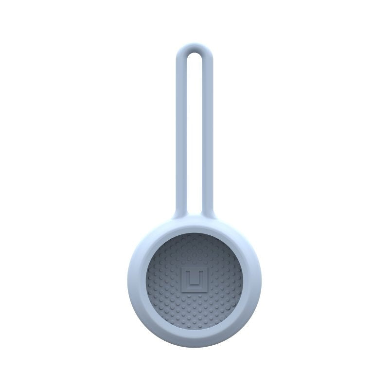 AirTag 1. & 2. Gen. UAG [U] Dot Series Loop Silikon Deksel med Stropp - Soft Blue