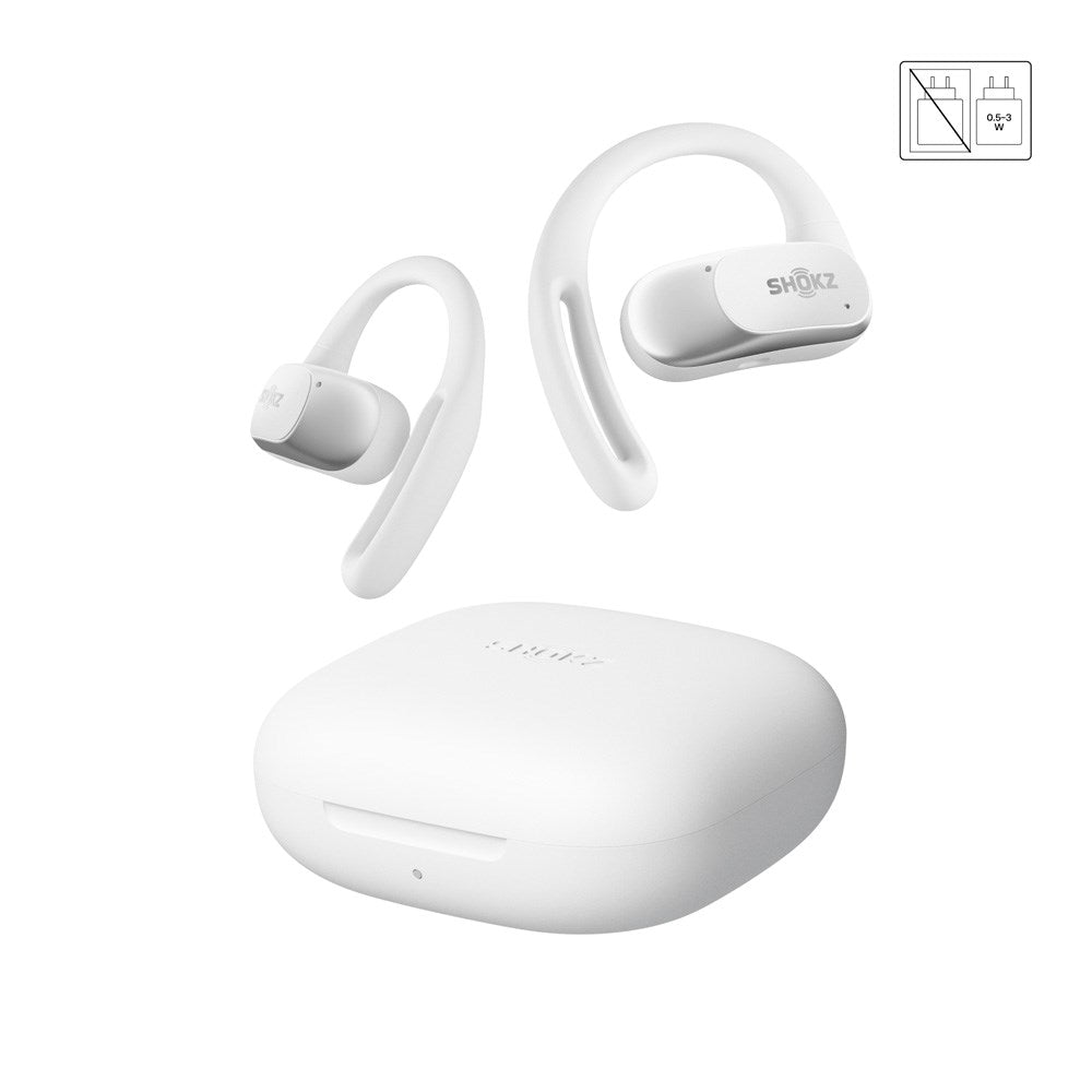 Shokz OpenFit Air True Wireless Hodetelefoner - Hvit