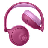 JLab JBuddies Pop 2-i-1 Trådløse Hodetelefoner for Barn - On-Ear - Rosa