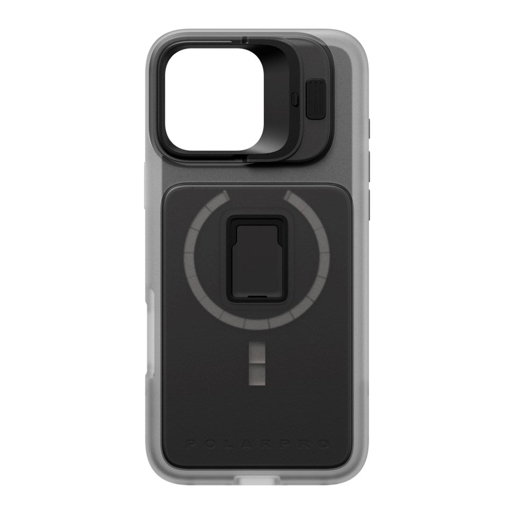 iPhone 16 Pro Max PolarPro LiteChaser 16 Pro Deksel - MagSafe Kompatibel - Gjennomsiktig / Svart