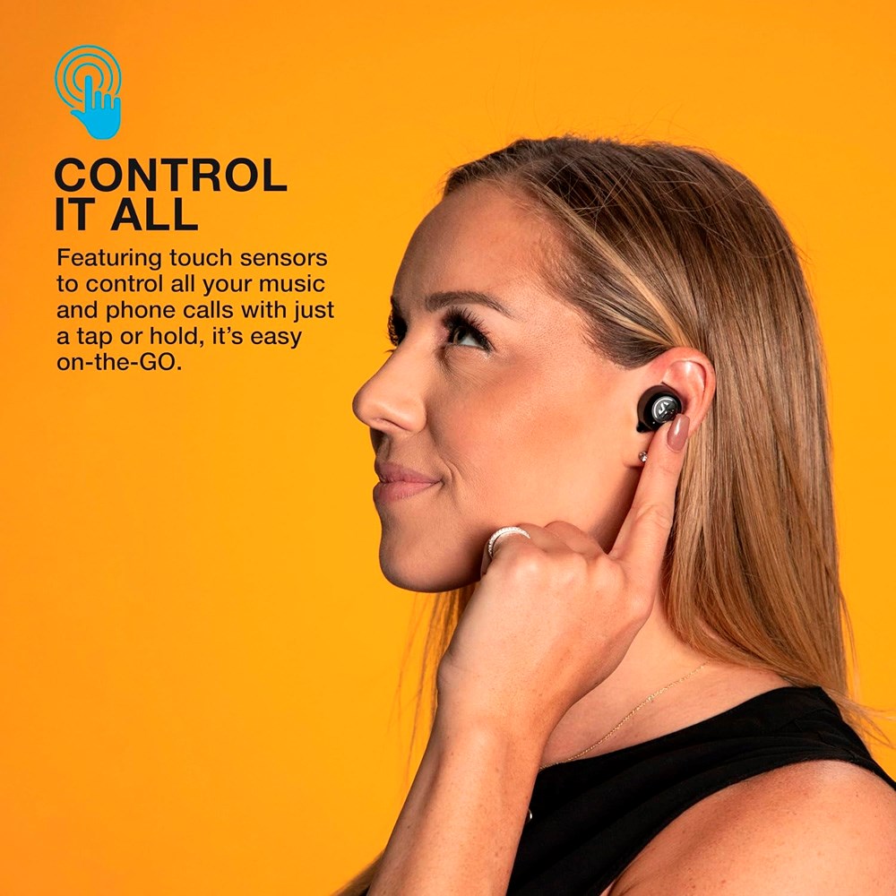 JLab JBuds Air ANC True Wireless In-Ear Hodetelefoner - Svart
