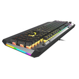 Viper V765 Mekanisk Spilltastatur med RGB-belysning - Nordisk Tastatur Layout - Svart / Grå
