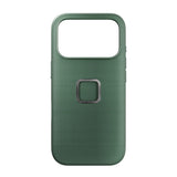 iPhone 17 Pro Peak Design Everyday Fabric Deksel - MagSafe Kompatibel - Sage