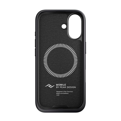 iPhone 17 Peak Design Everyday Fabric Deksel - MagSafe Kompatibel - Charcoal