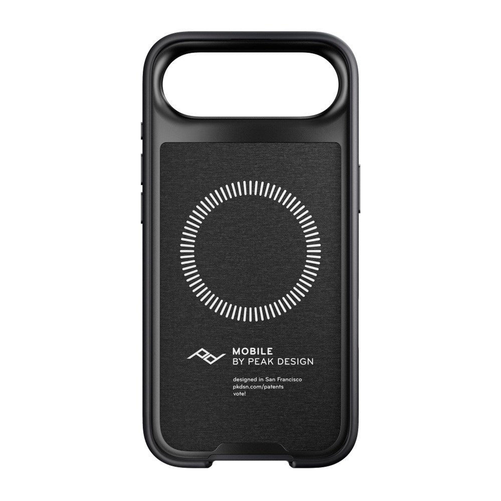 iPhone Air Peak Design Everyday Fabric Deksel - MagSafe Kompatibel - Charcoal