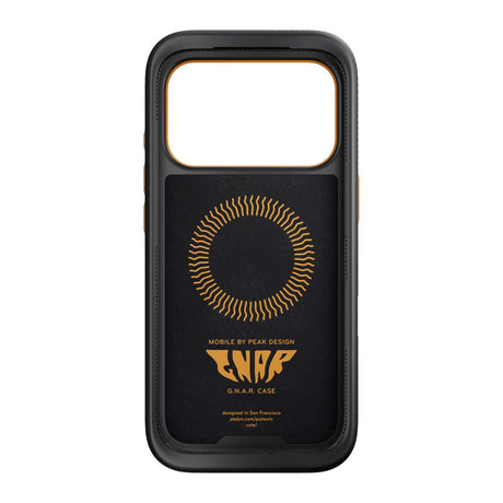 iPhone 17 Pro Peak Design GNAR Deksel - MagSafe Kompatibel - Black
