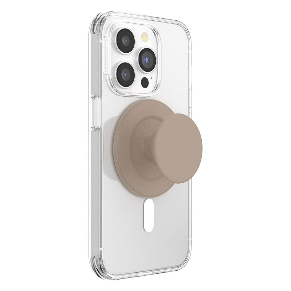 POPSOCKETS PopGrip Fatigue MagSafe - Stativ og Grep - Beige