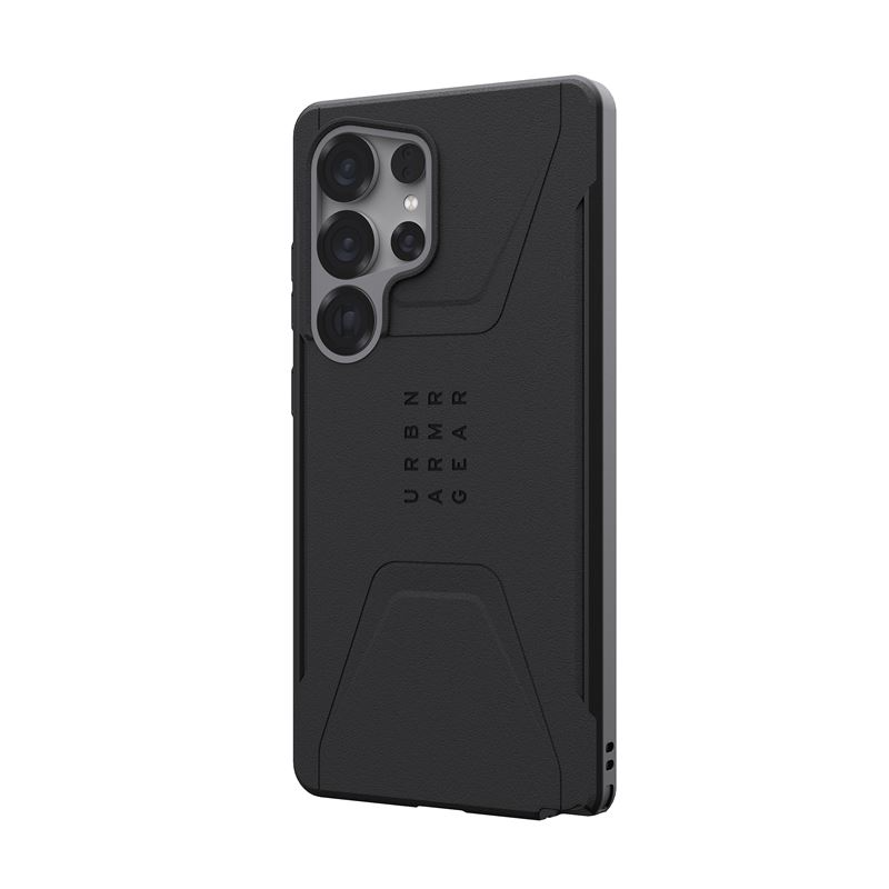 UAG Samsung Galaxy S25 Ultra Civilian Pro Cover - Svart
